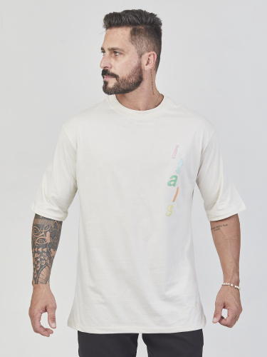 Camiseta Oversized Areia Colors